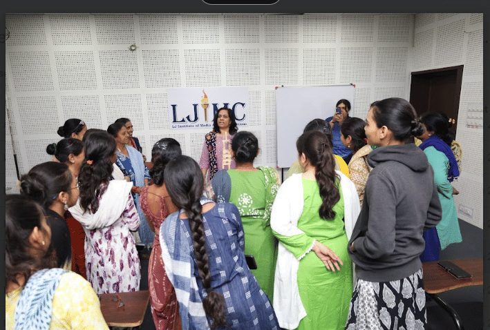 L J Institute of Media and Communications Ahmedabad Training  Workshop  Communication Sewa photo 33